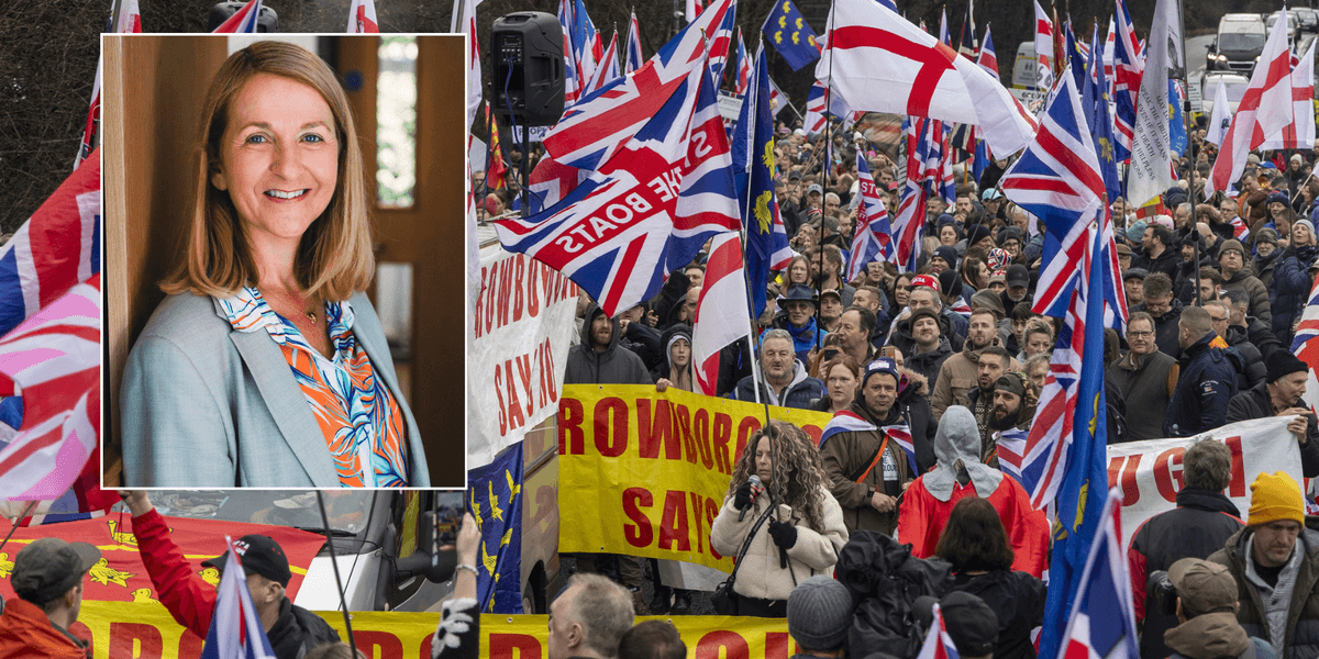 Police and crime commissioner storms out of hearing after being censured for joining anti-migrant demonstration Police and crime commissioner storms out of hearing after being censured for joining anti-migrant demonstration