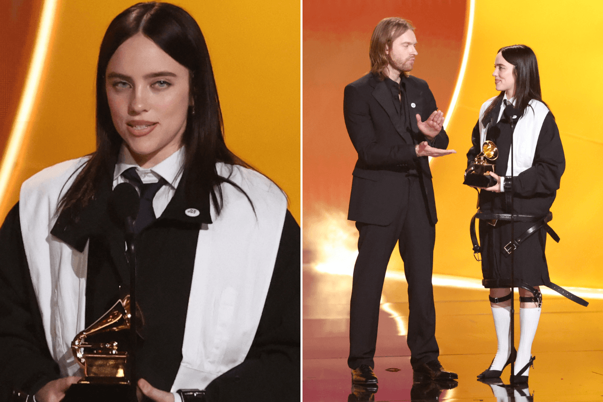 Billie Eilish sparks outrage with 'stolen land' remark as she lashes out at Ice in Grammys speech: 'Give back your mansion!'