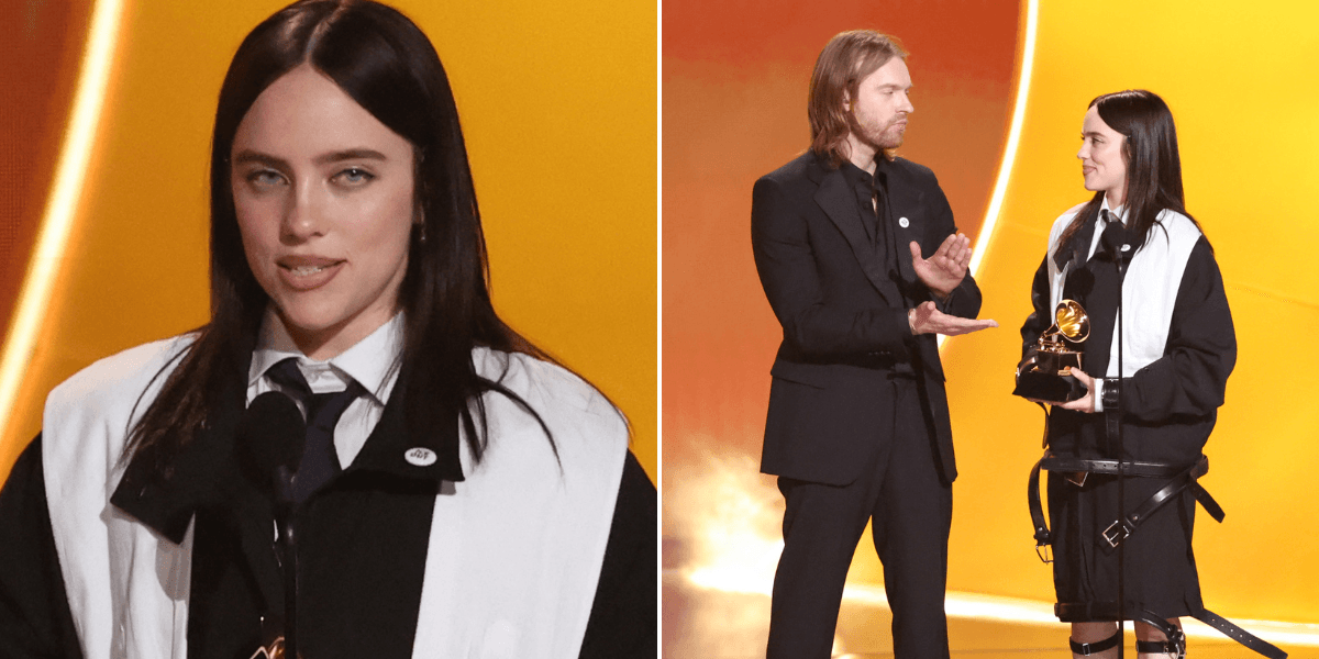 Billie Eilish sparks outrage with ‘stolen land’ remark as she lashes out at Ice in Grammys speech: ‘Give back your mansion!’ Billie Eilish sparks outrage with ‘stolen land’ remark as she lashes out at Ice in Grammys speech: ‘Give back your mansion!’
