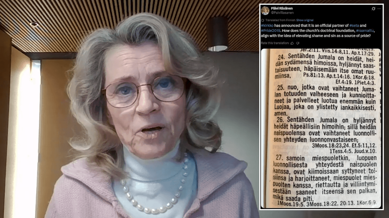 Finnish MP on trial for tweeting a Bible verse to give free speech testimony at Congress