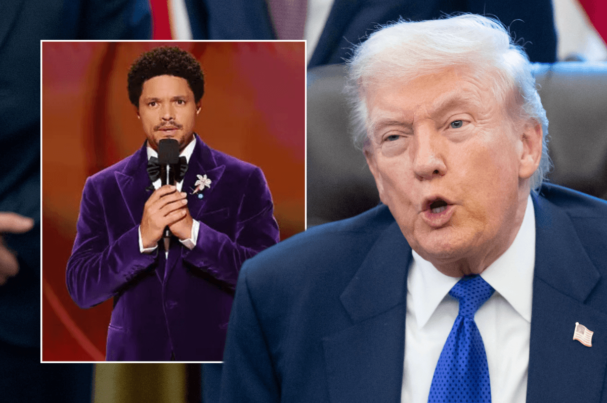 Donald Trump to SUE 'pathetic and talentless' Grammys host after Epstein joke