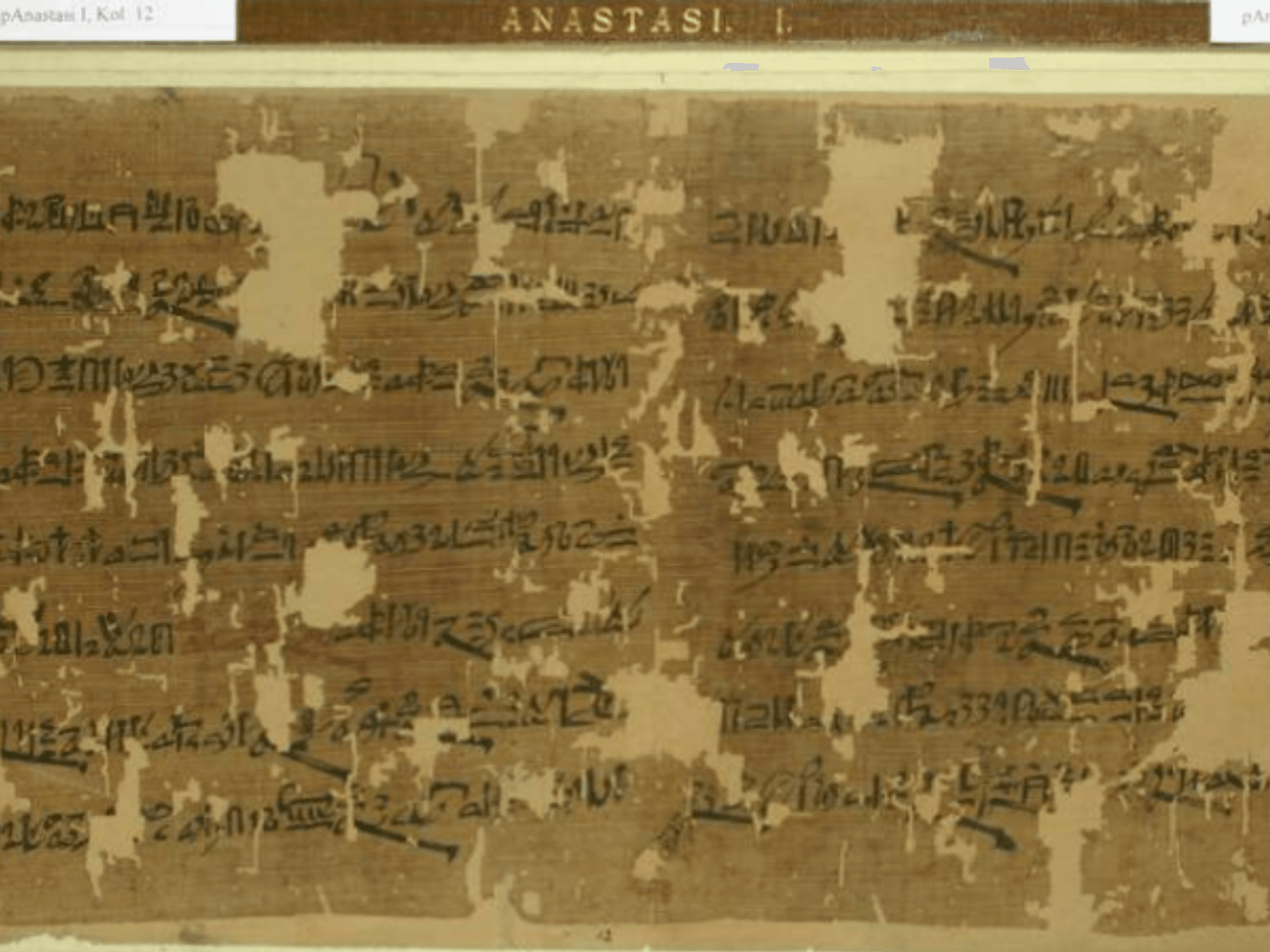 Ancient Egyptian scroll 'may prove giants were real' claim biblical researchers