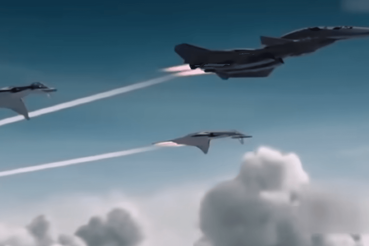 China unveils plans for vast 650-metre SPACESHIP to carry armada of high-tech stealth drones