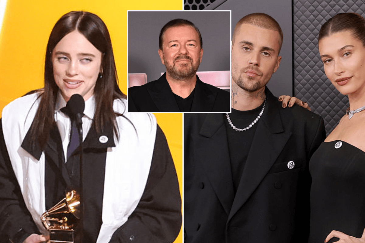 Ricky Gervais speaks out on ‘woke’ Grammy winners over political preaching: ‘Not listening!’