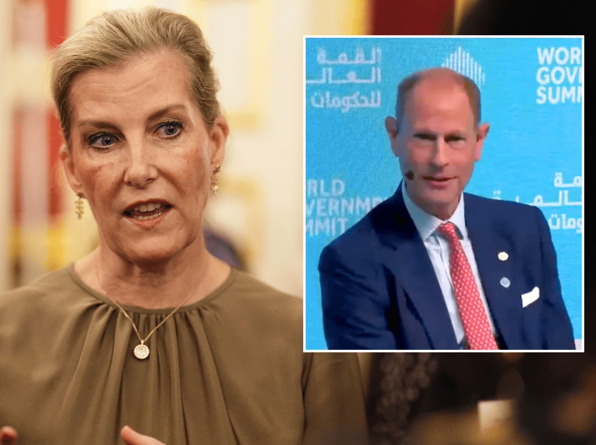 Duchess of Edinburgh makes first public appearance since Prince Edward’s remarks