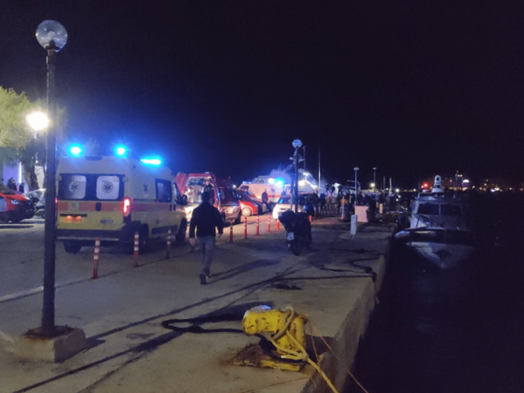 At least 14 migrants dead after asylum seeker boat crashes into coastguard off coast of Greece