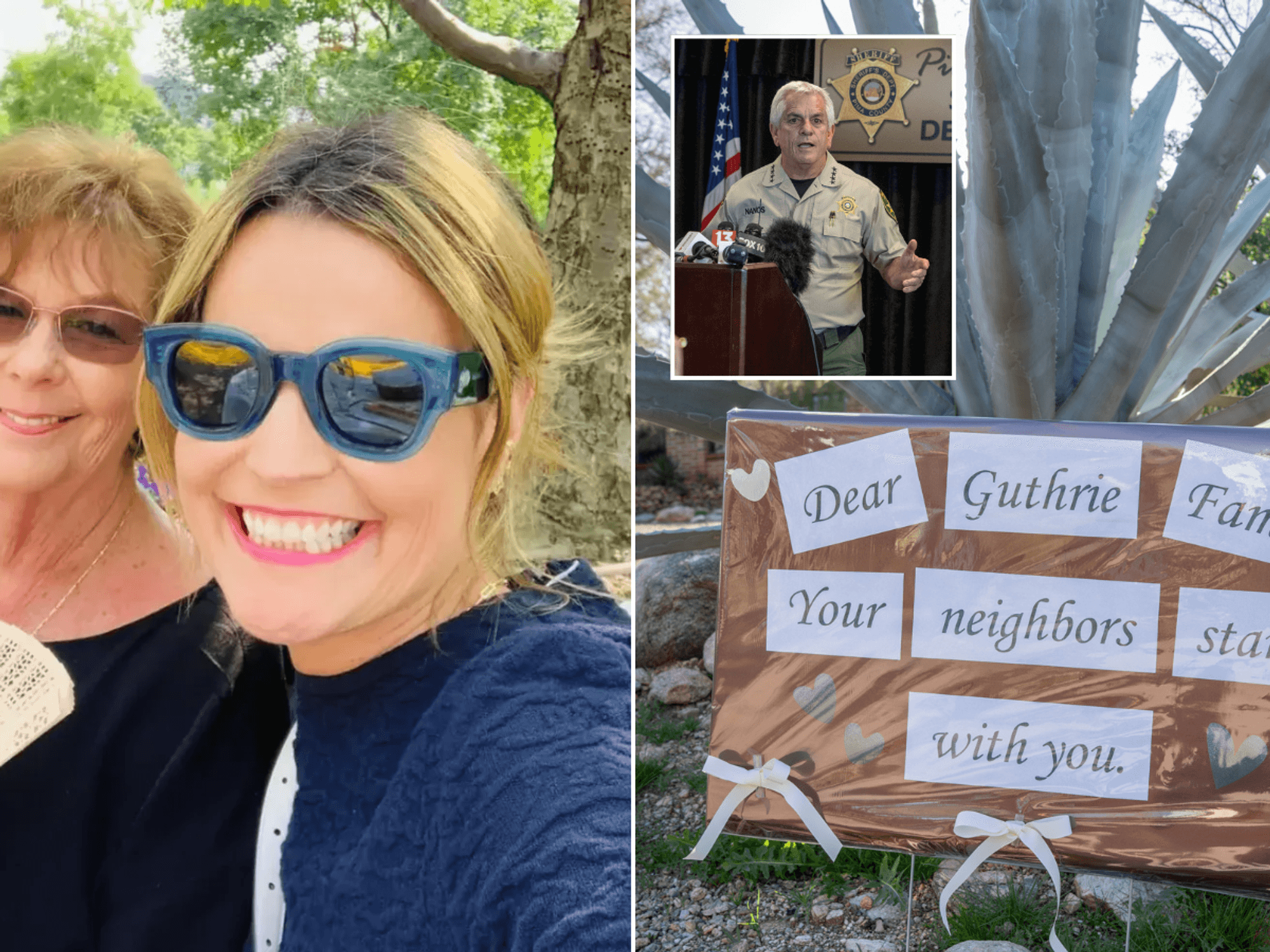 Police probe chilling series of 'ransom notes' amid desperate hunt for 'abducted' US TV host's mother