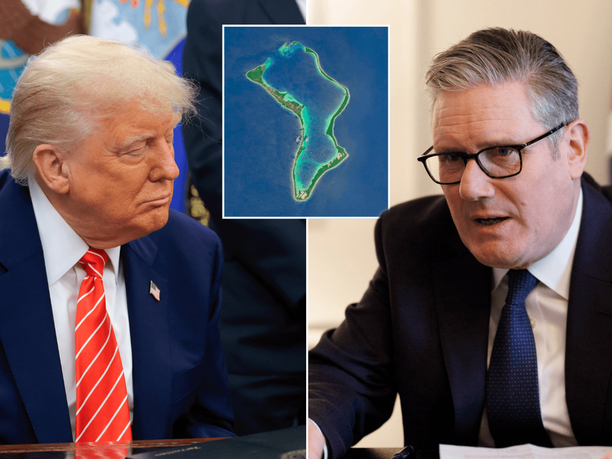 Keir Starmer reaches Chagos 'agreement' with Donald Trump in first discussion since President's f...