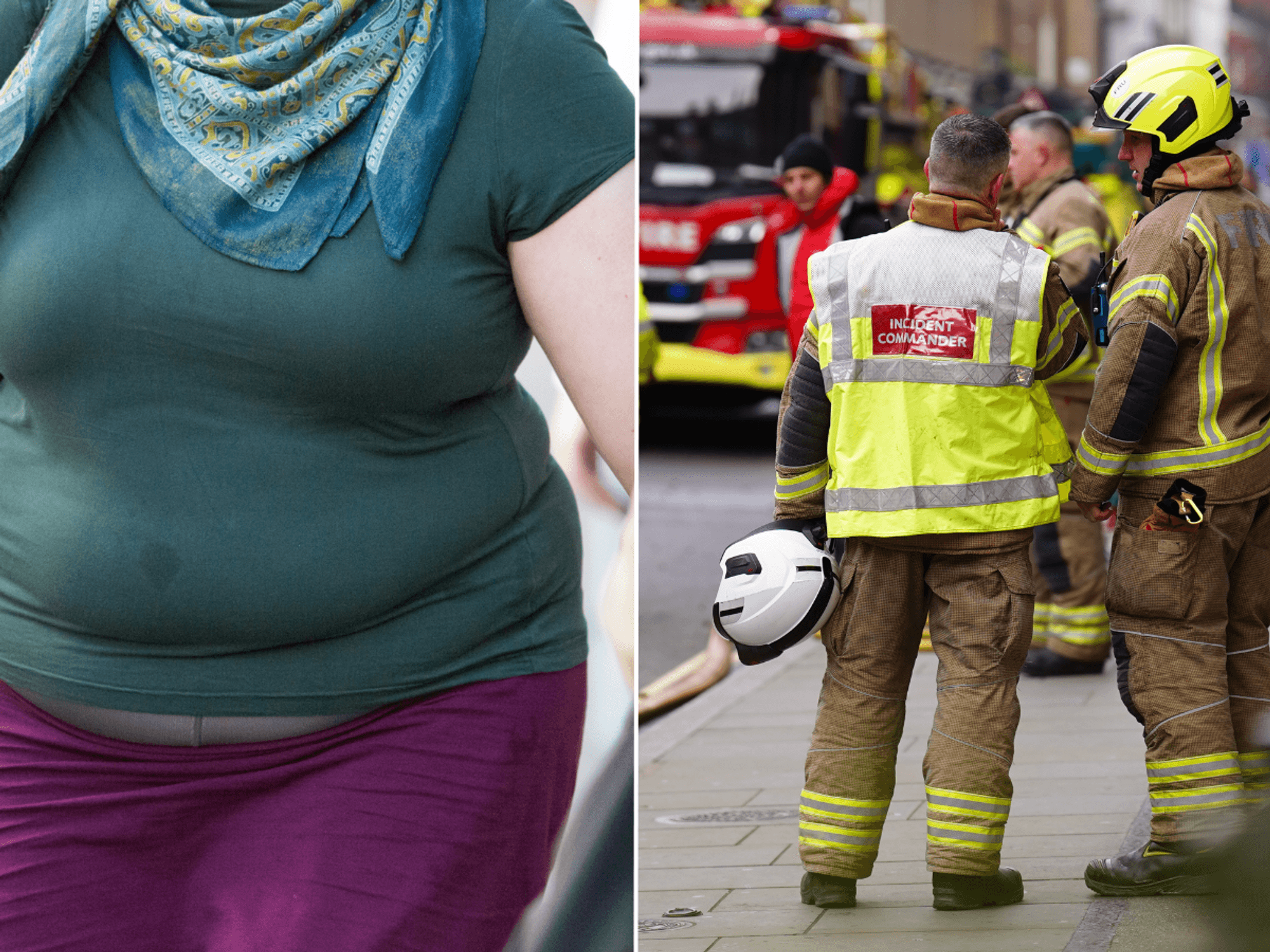 Taxpayers fork out £1.6MILLION every year to rescue severely obese Britons
