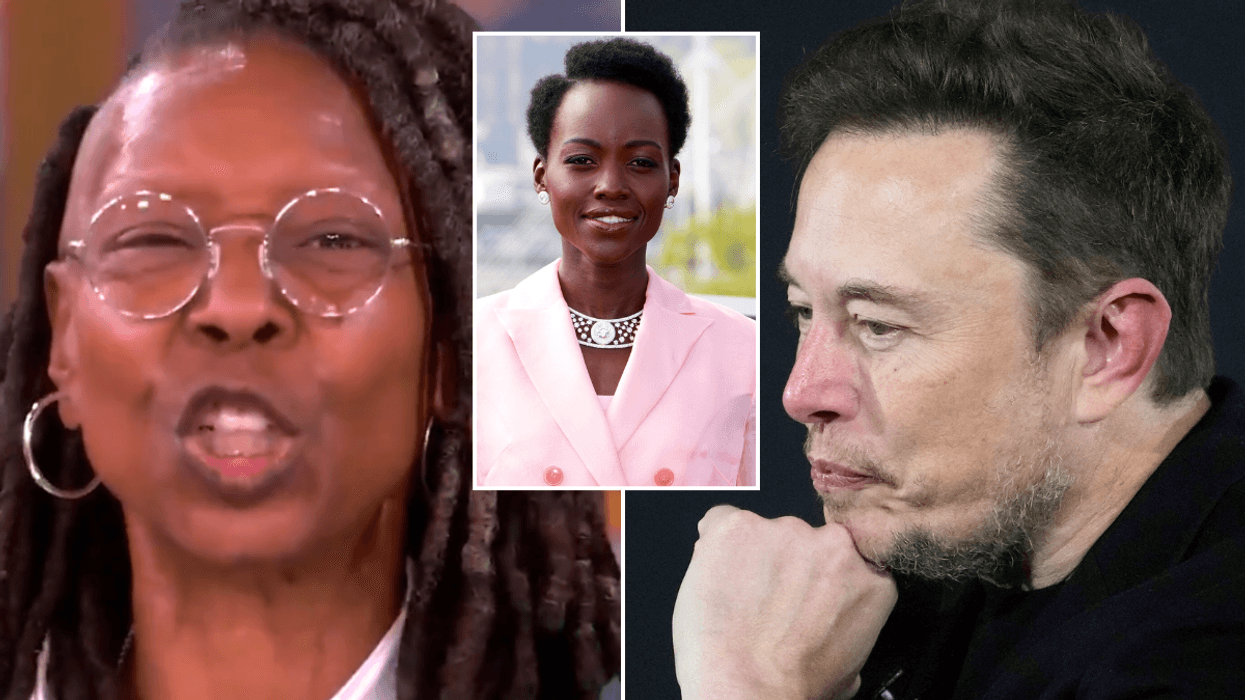 Whoopi Goldberg blasts Elon Musk over his criticism of 'woke' Helen of Troy casting rumours as Lupita Nyong'o eyed for role