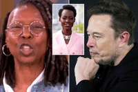Whoopi Goldberg blasts Elon Musk over his criticism of 'woke' Helen of Troy casting rumours as Lupita Nyong'o eyed for role