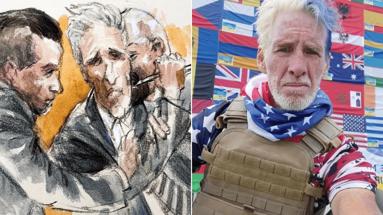 Donald Trump's would-be assassin stabs himself in court - then is jailed for life