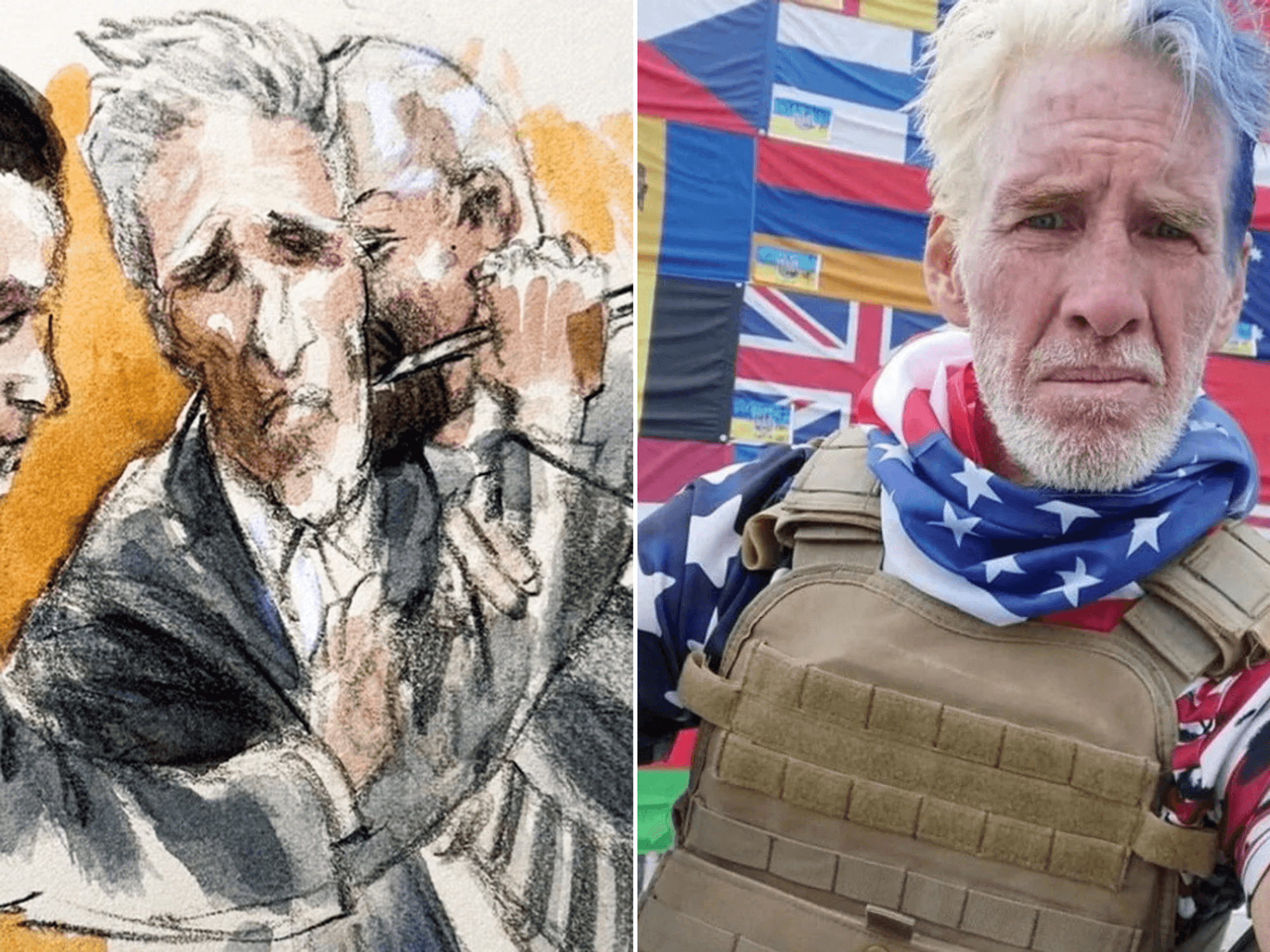 Donald Trump's would-be assassin stabs himself in court - then is jailed for life