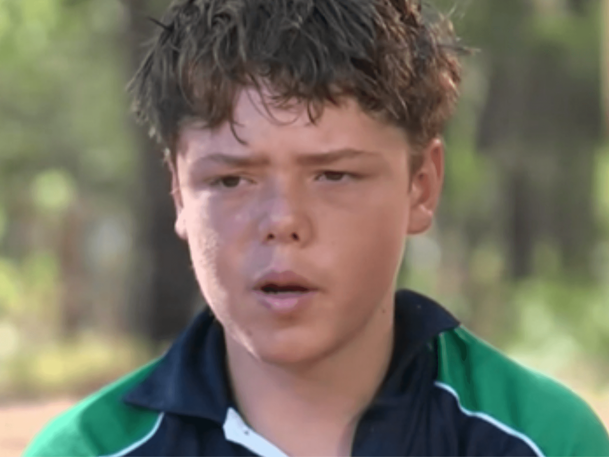 Boy, 13, who swam four hours to save family 'couldn't get help from foreign people on beach'