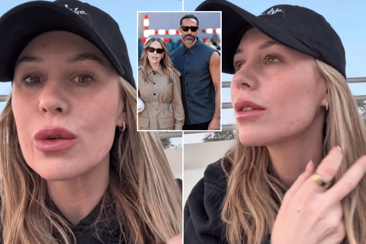 Kate Ferdinand in tears as she admits 'struggling' after ditching UK for Dubai with husband Rio Ferdinand: 'Rio loves it!'