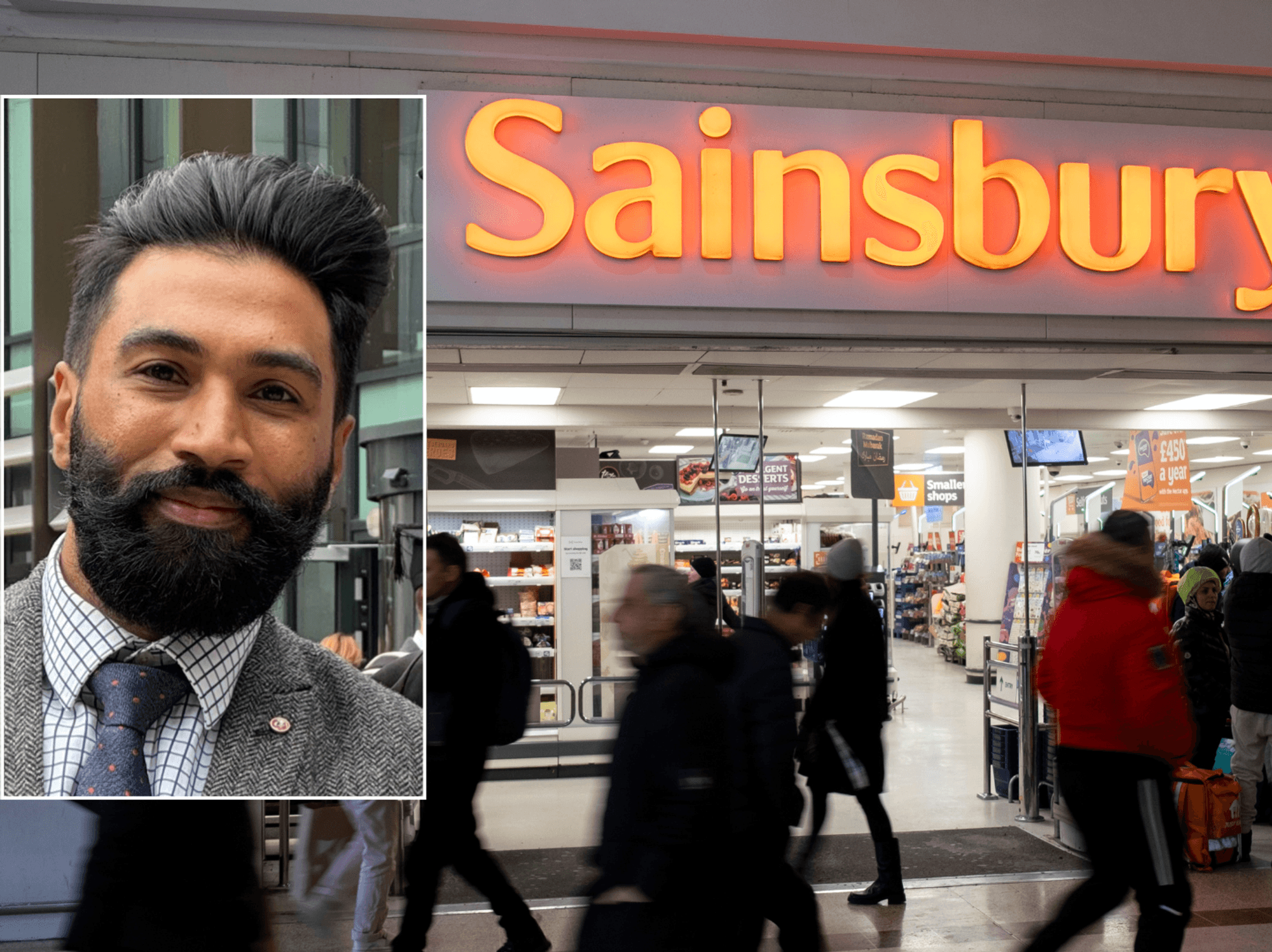 Sainsbury's shopper wrongly kicked out of store after 'Orwellian' facial recognition software fla...