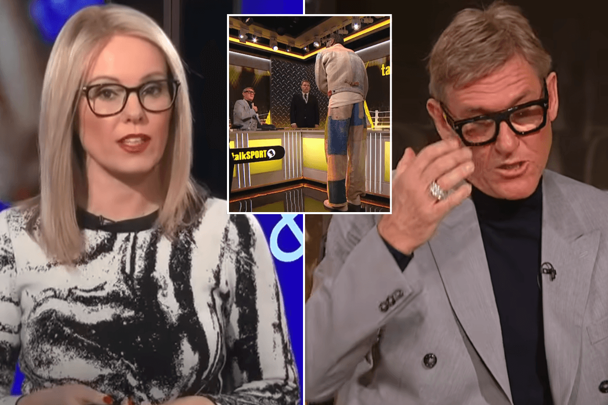 Michelle Dewberry wades into partner Simon Jordan's Deontay Wilder row after tempers boiled over in explosive clash