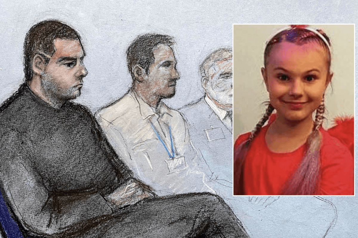 Man guilty of murdering schoolgirl, 9, on street while she played with hula hoop