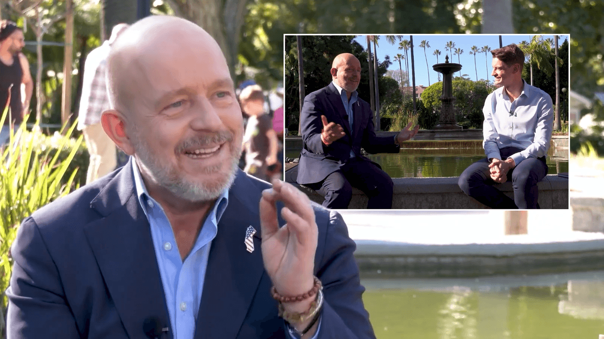WATCH IN FULL: GB News meets the Briton vying to become Calfornia Governor