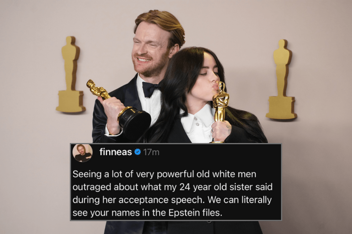 Billie Eilish's brother Finneas O'Connor SLAMS 'old white men' for Grammy's Ice speech criticism