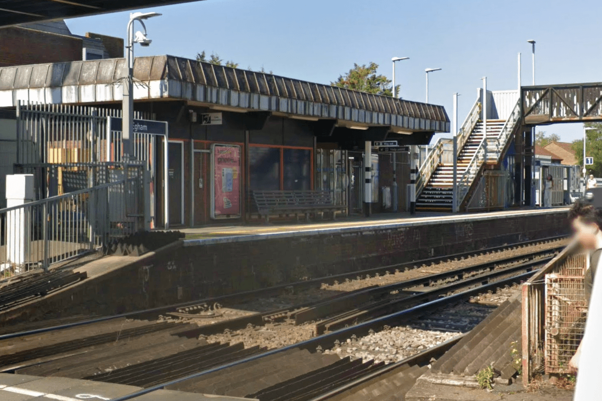 Three men stabbed at Surrey train station as police appeal for information