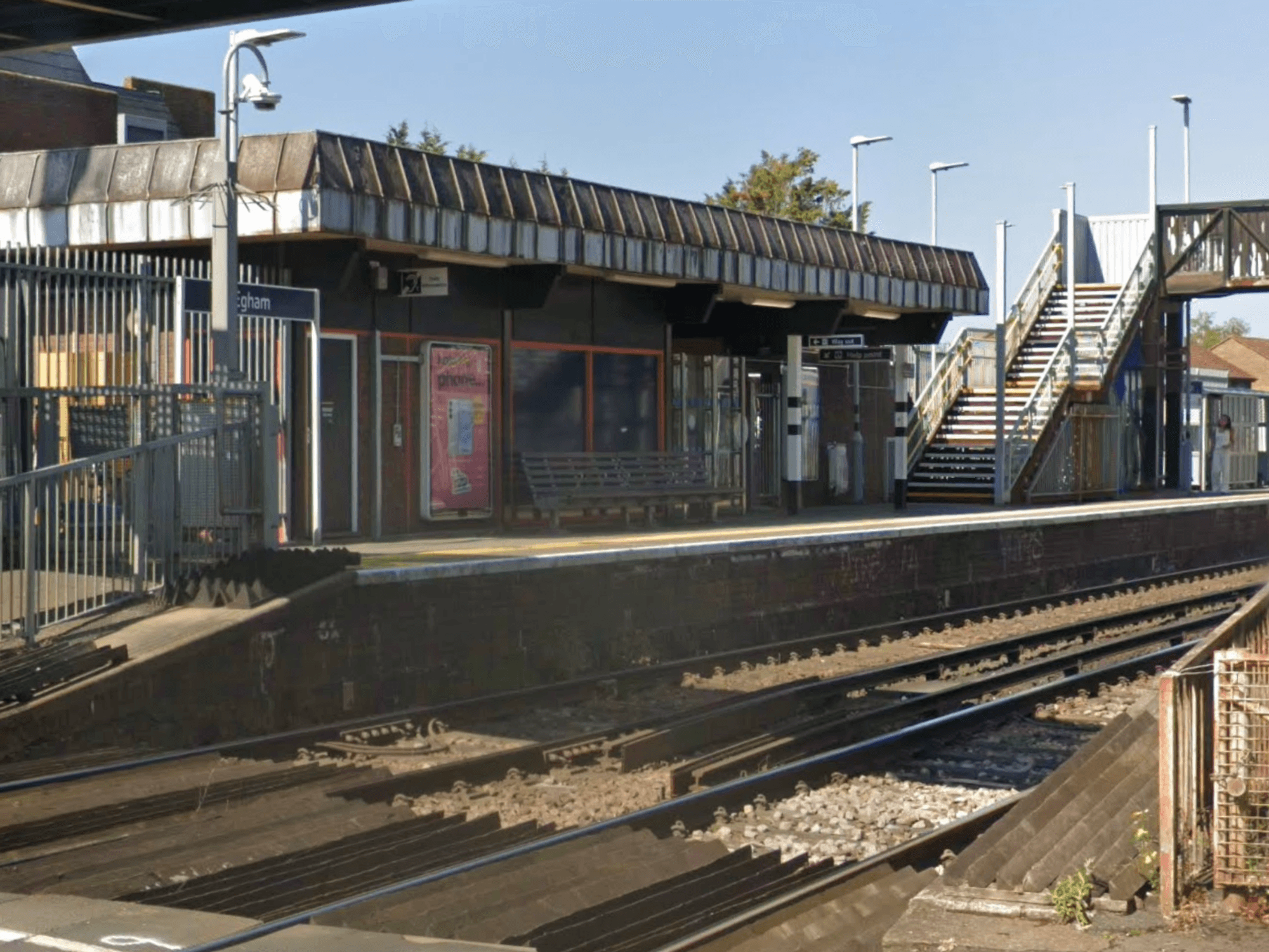 Three men stabbed at Surrey train station as police appeal for information