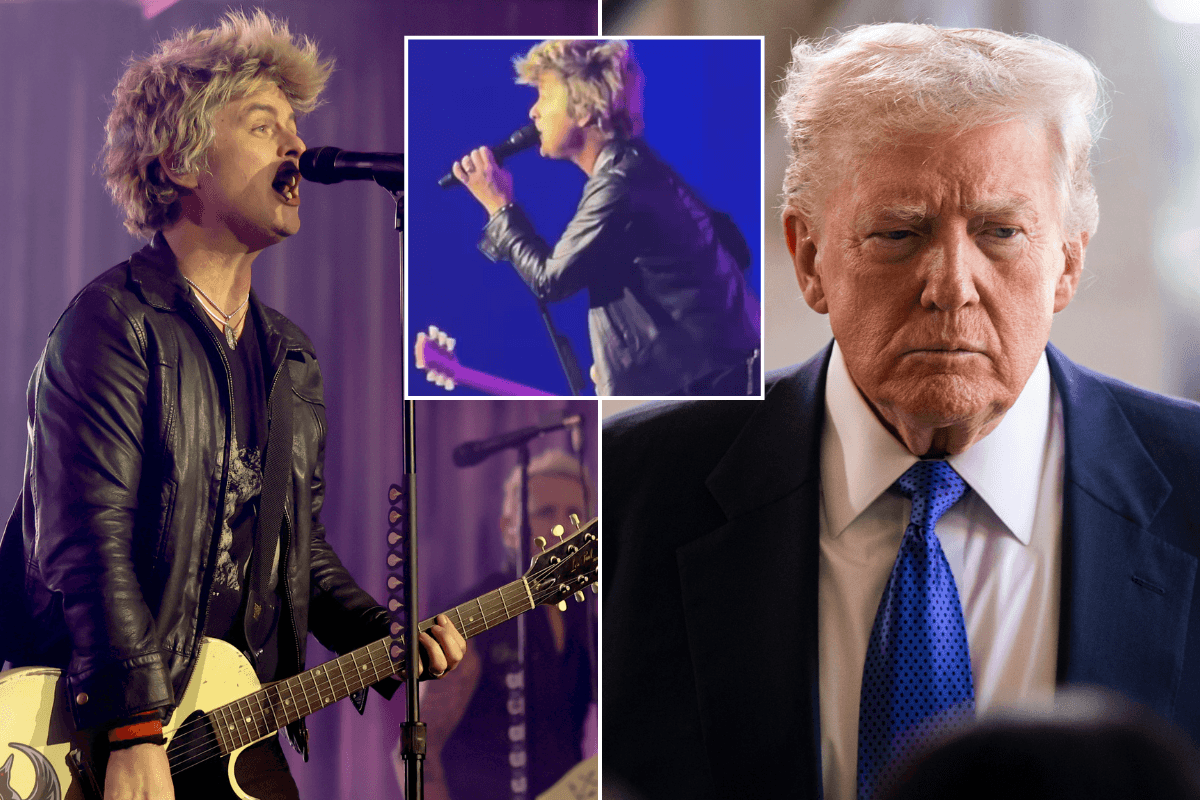 Green Day urges ICE agents to 'quit your sh**ty jobs' as singer slams Donald Trump ahead of Super Bowl performance