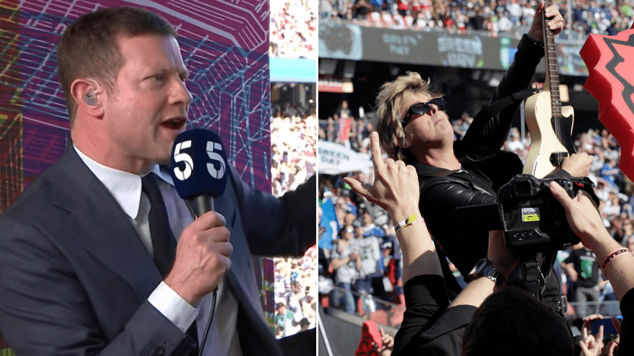 Channel 5 Super Bowl coverage sparks outrage after 'shameful' decision during Green Day performance: 'So out of touch!'