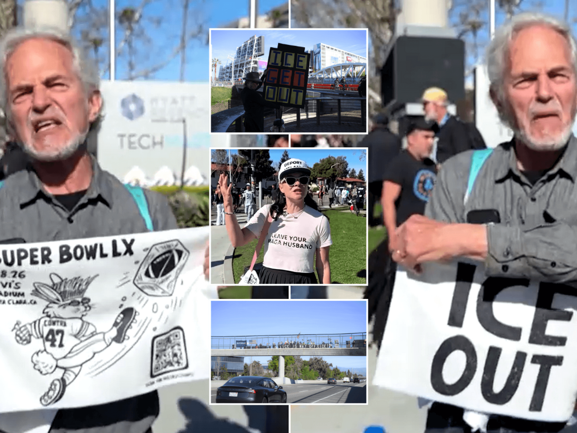 Activists launch massive anti-Ice Super Bowl protest in plot to 'demand a country that welcomes i...