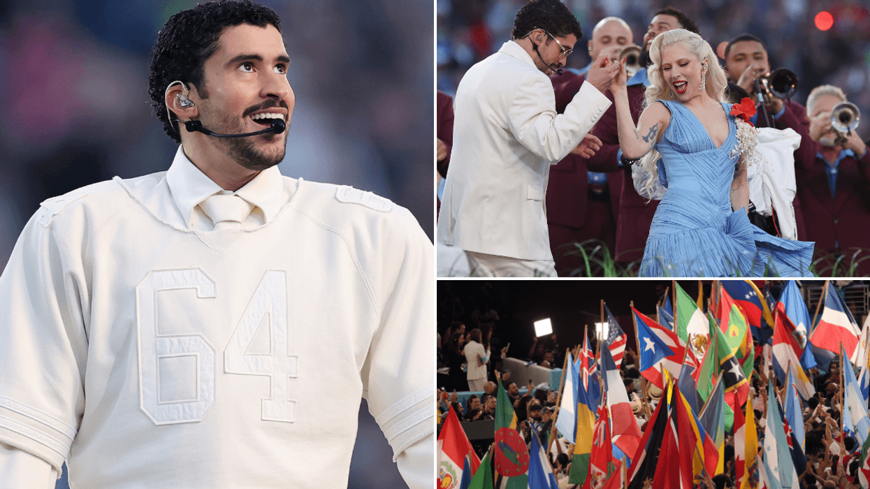 Super Bowl LX viewers blast 'WOKEST half-time show EVER' as Bad Bunny performs entirely in Spanish with subtle political digs
