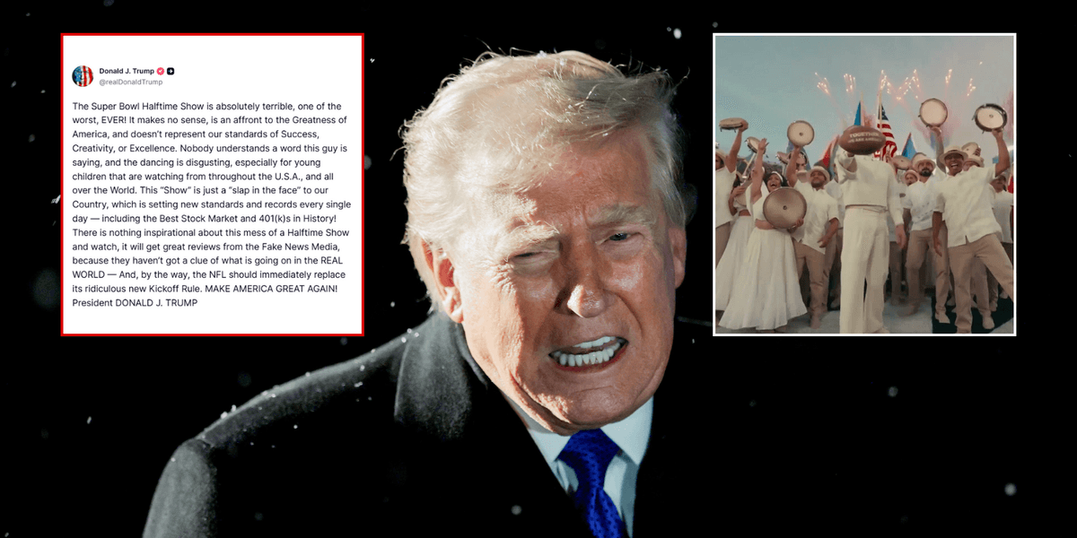 Bad Bunny Super Bowl half-time show branded ‘affront to the greatness of America’ in extraordinary put-down Bad Bunny Super Bowl half-time show branded ‘affront to the greatness of America’ in extraordinary put-down