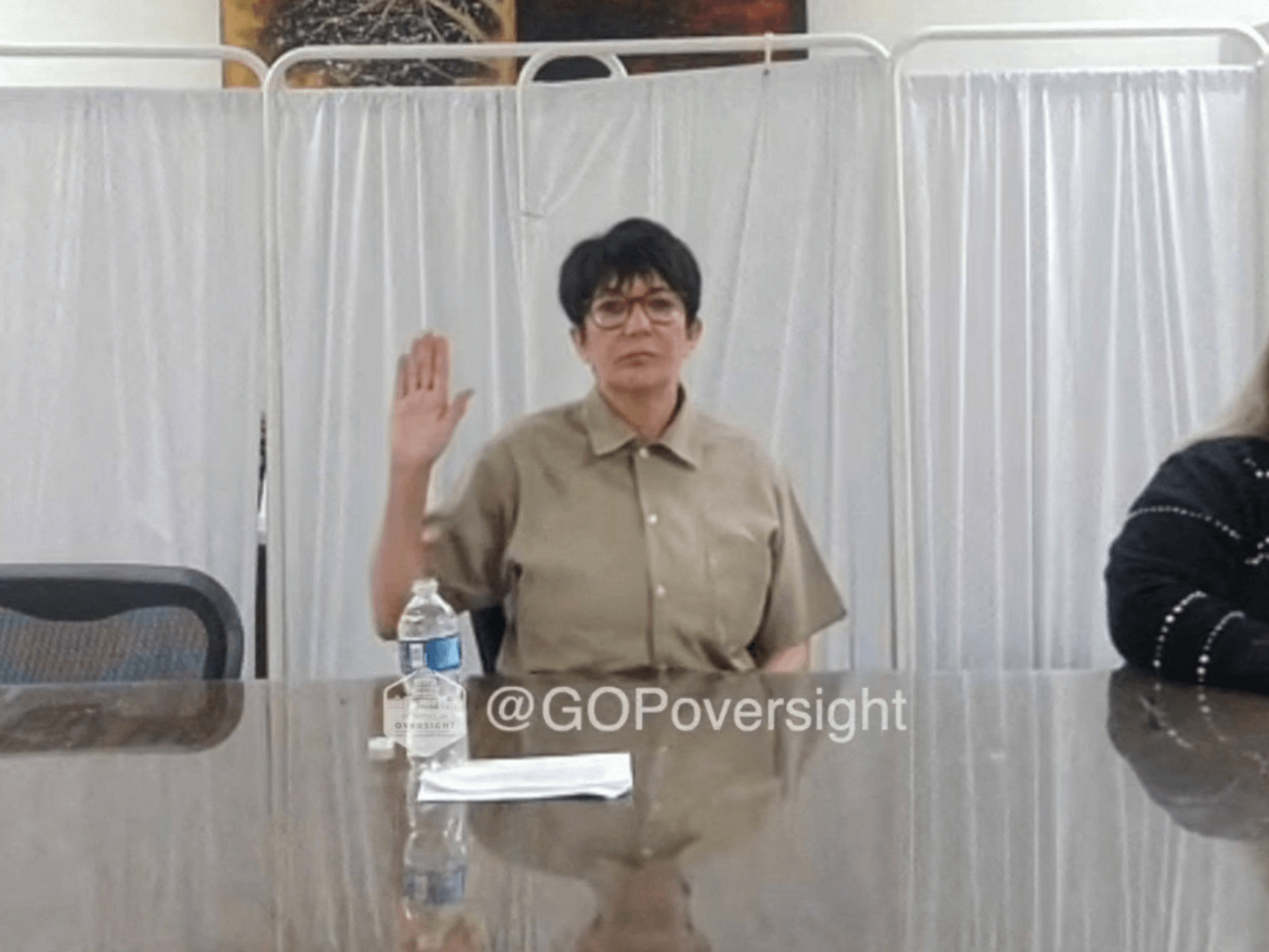 WATCH: Ghislaine Maxwell refuses to answer questions in chilling interview from jail