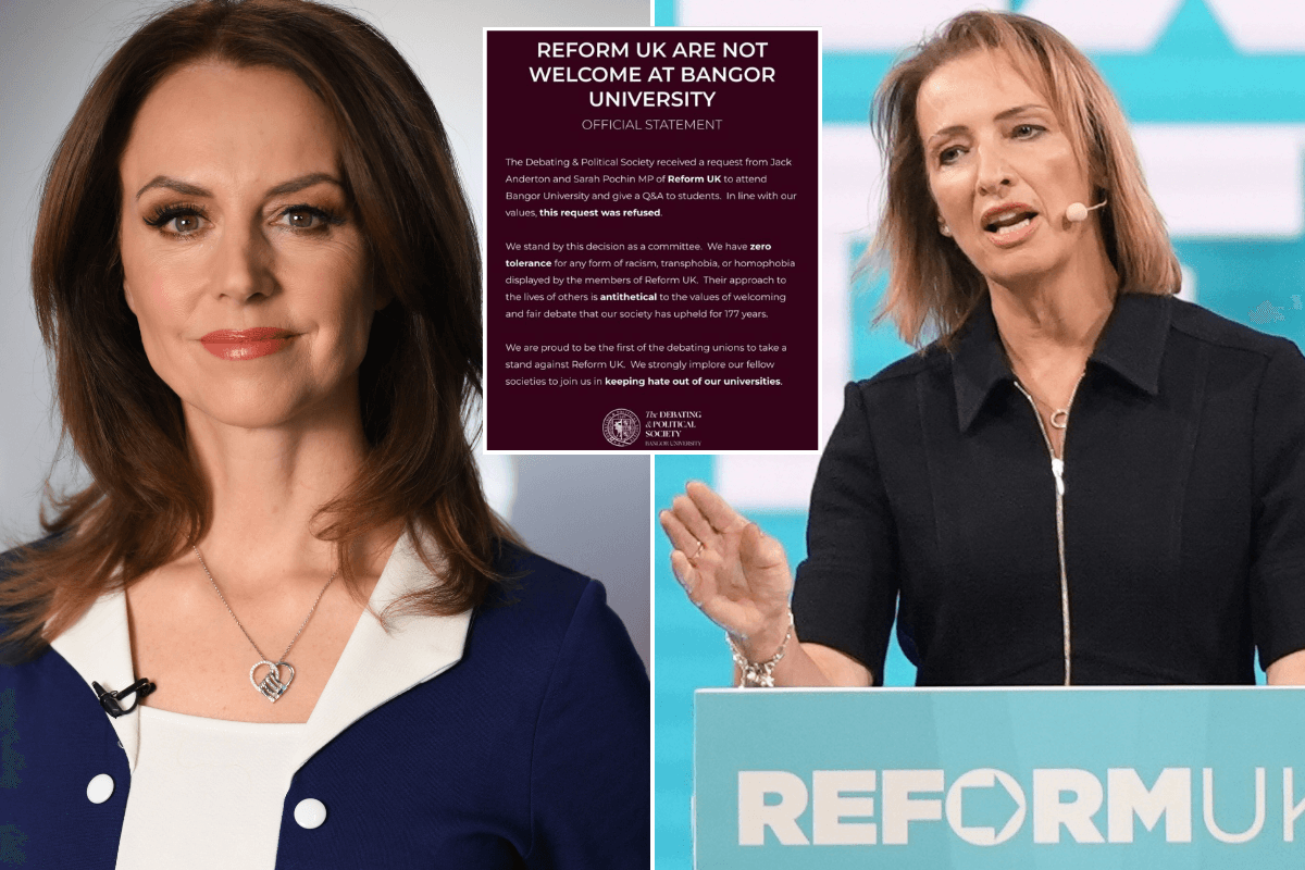 Bev Turner lets rip at 'small-minded censorship' of university debating society as she blasts Reform UK campus ban