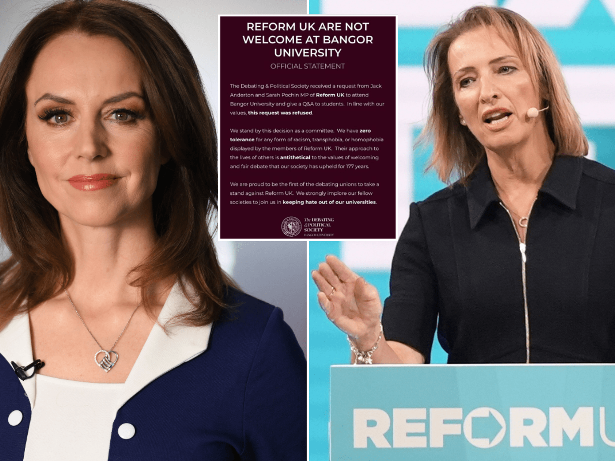 Bev Turner lets rip on 'small-minded censorship' of university debating society as she blasts Ref...