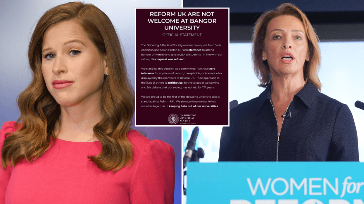 Emily Carver hilariously ridicules university debating society over Reform UK campus ban with savage swipe