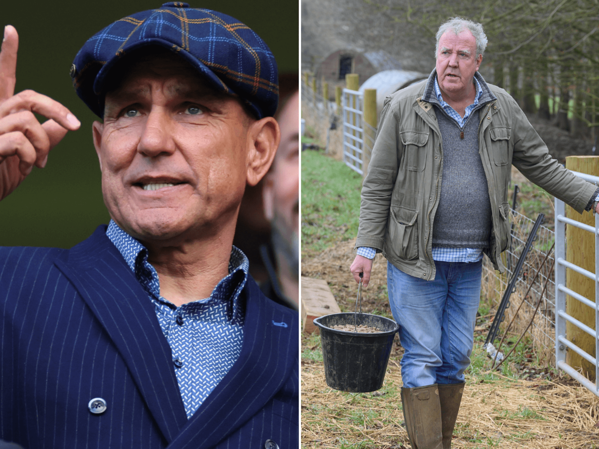 Vinnie Jones slaps away 'upsetting' Clarkson's Farm comparisons as he claims his farm show has 'n...