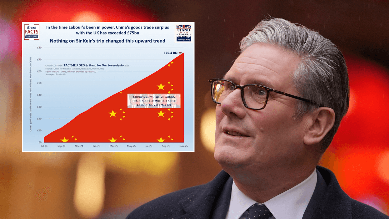Keir Starmer's bid to save face goes up in flames as bombshell report finds trade deal built on sand