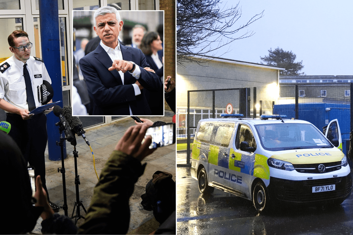 Sadiq Khan addresses London school stabbing after counter-terror police launch probe