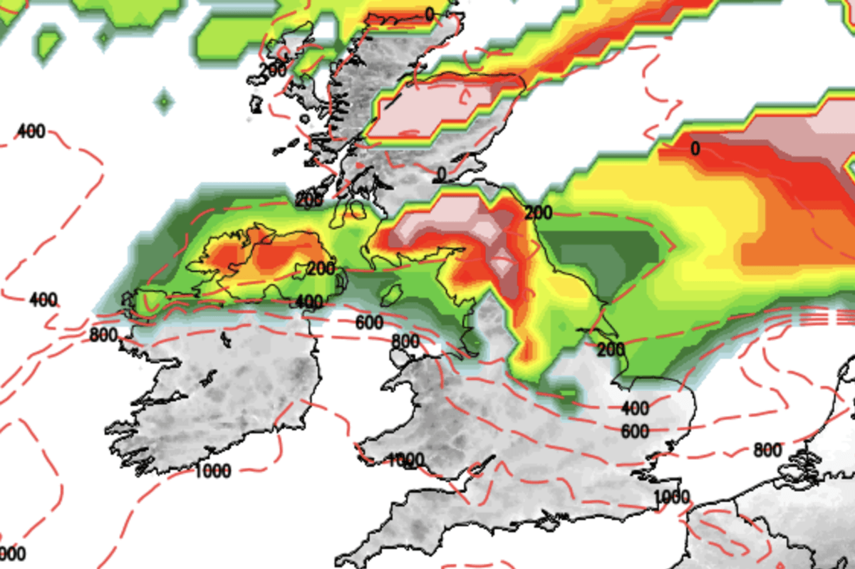 Arctic winds threaten -10C chill and snow as mercury divebombs for Valentine’s Day