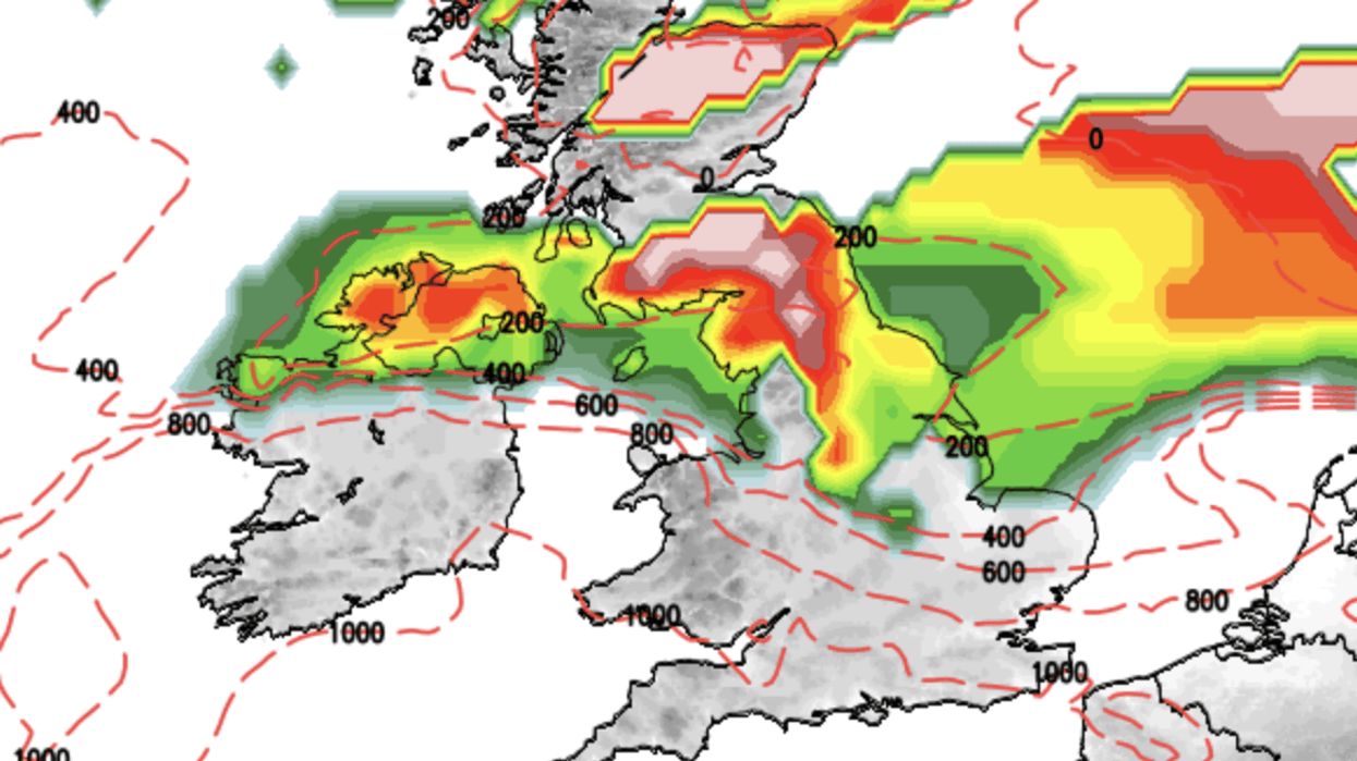 Arctic winds threaten -10C chill and snow as mercury divebombs for Valentine’s Day