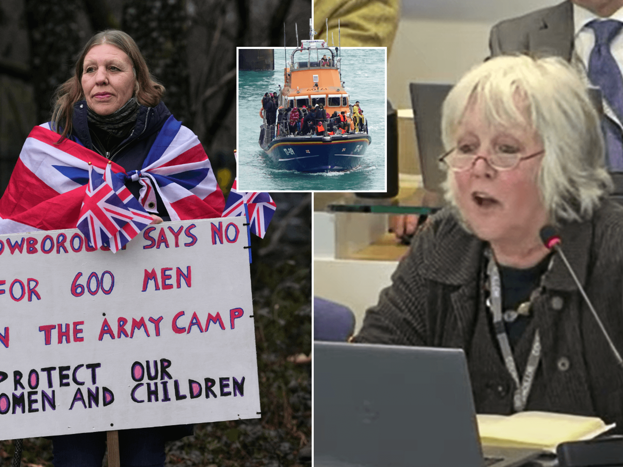 'Disturbing!' Green councillor has grandchildren write Valentine's Day cards to Crowborough 'asyl...