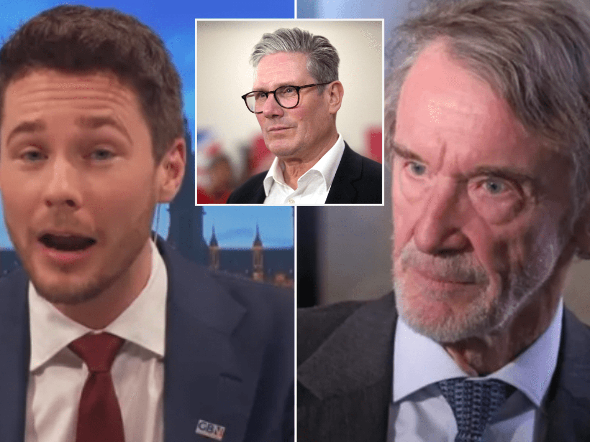 Alex Armstrong says Keir Starmer is 'in no position to lecture' as GB News star rips apart PM's c...