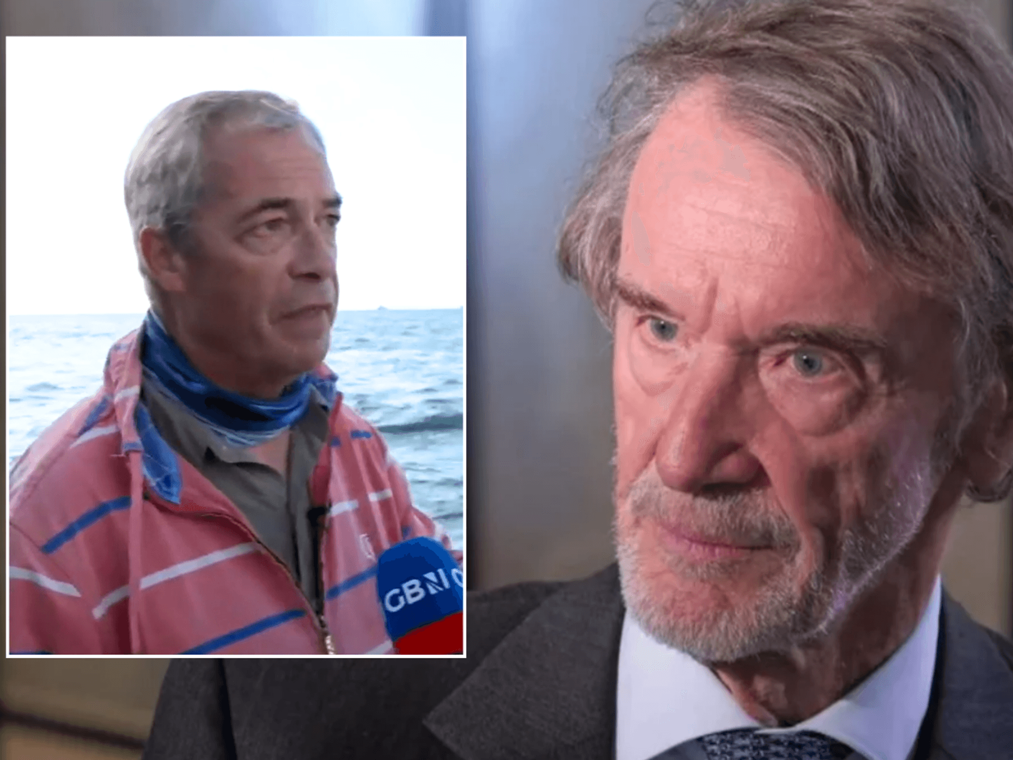 Nigel Farage hits back at Keir Starmer for 'ignoring mass immigration that has changed Britain' a...