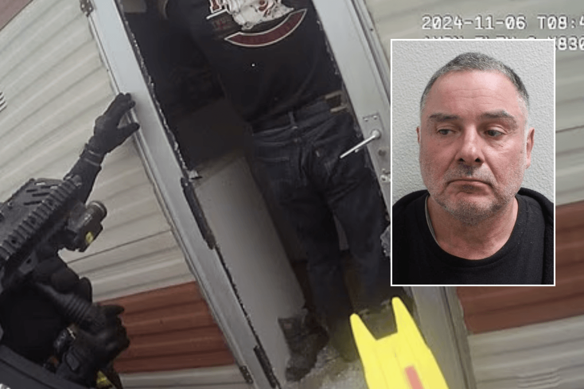 Underworld gun factory discovered on Britain's biggest traveller site as part of 'imminent race war' against Muslims and migrants