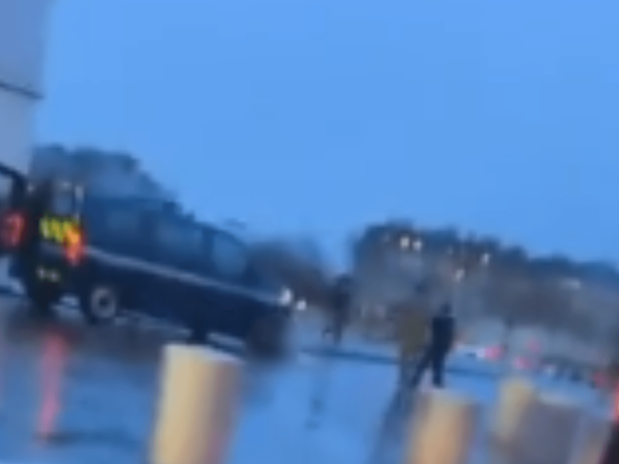 Knifeman 'known to authorities' shot dead by French police near the Arc de Triomphe in Paris