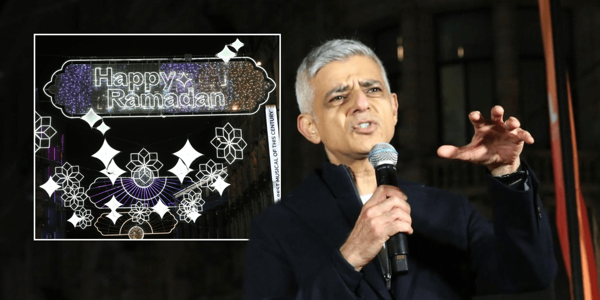 Sadiq Khan unveils Ramadan Lights in heart of London as he hails ‘symbol of diversity’ Sadiq Khan unveils Ramadan Lights in heart of London as he hails ‘symbol of diversity’