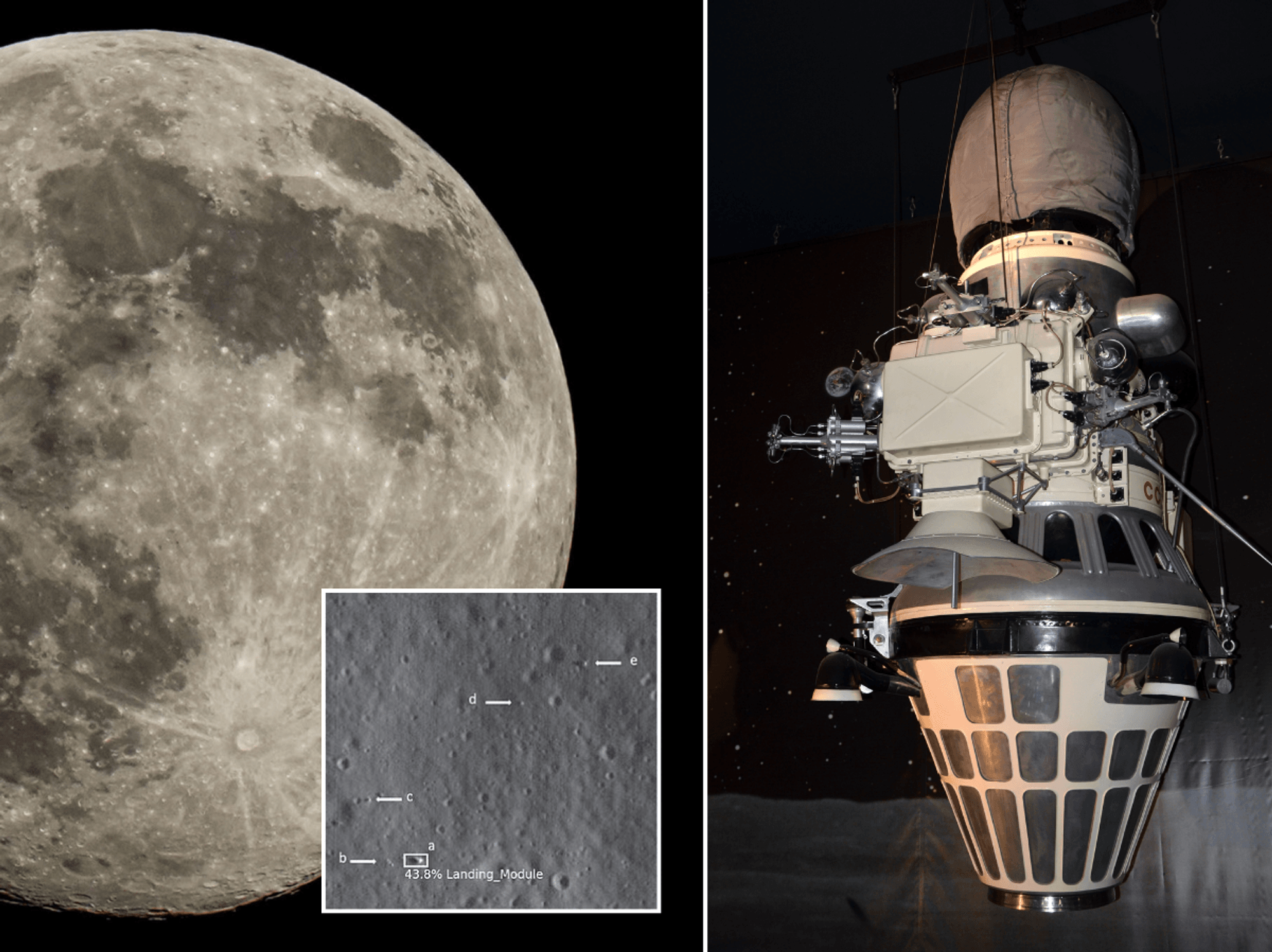 Astronomers spot long-lost lunar spaceship on surface of the Moon - 60 years after doomed craft vanished