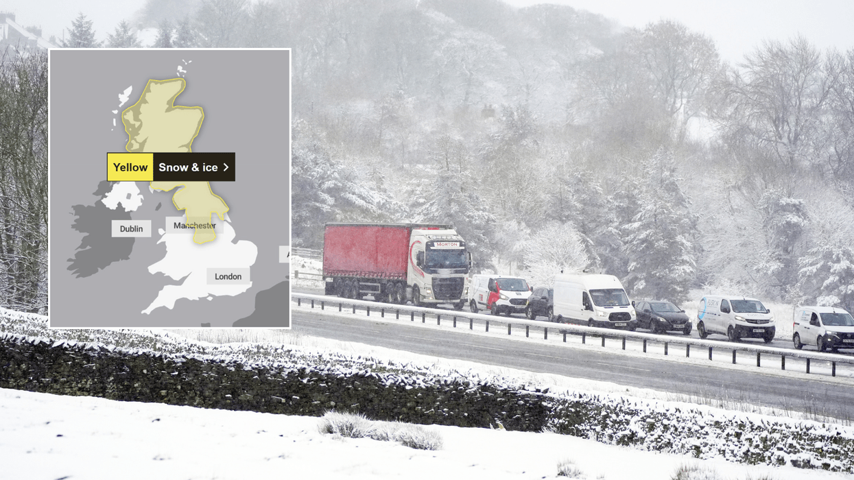 Six inches of snow set to fall across Britain as fresh weather warnings enforced