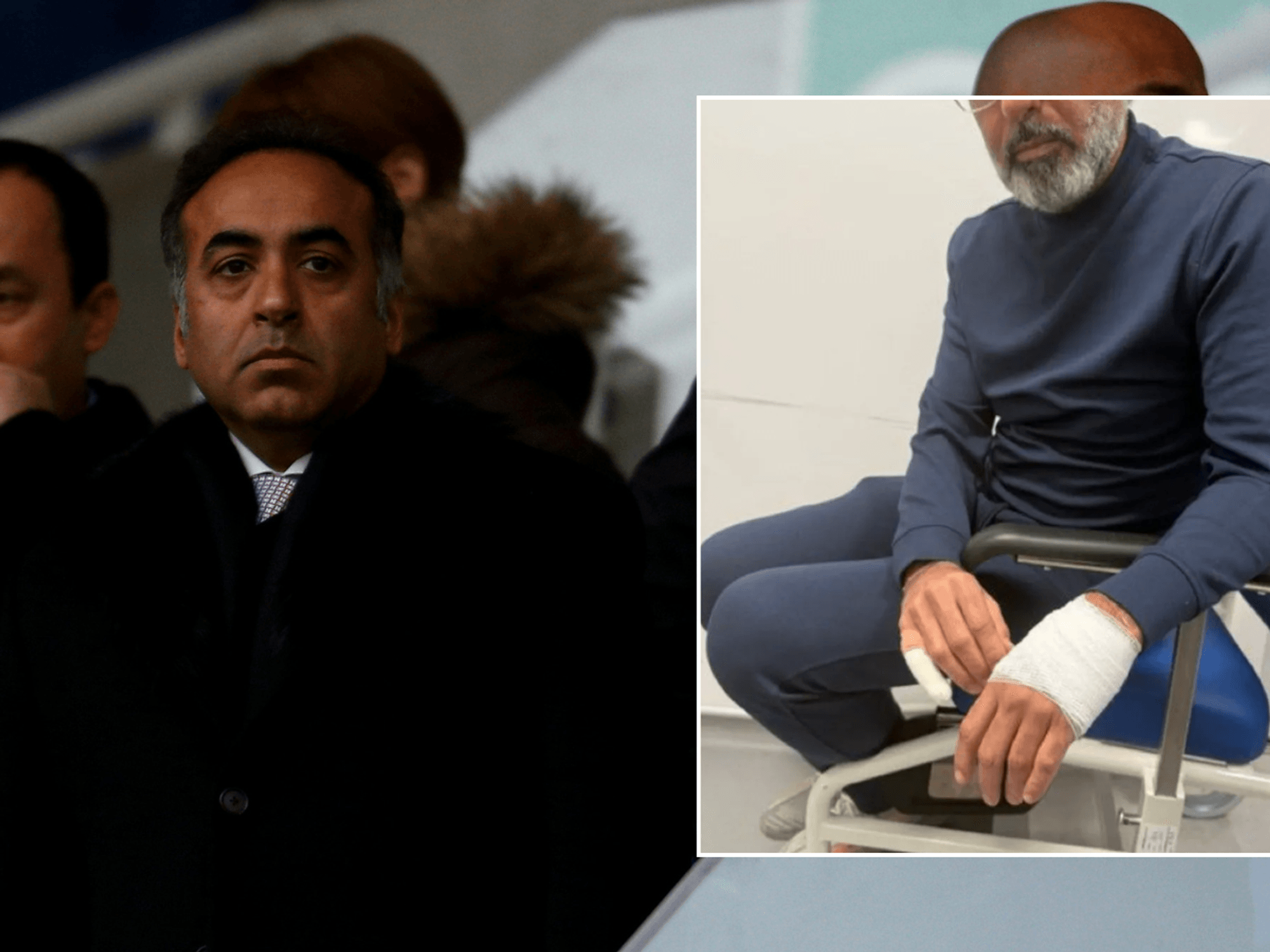 Millionaire football tycoon stabbed in London home as masked robbers rampaged through property