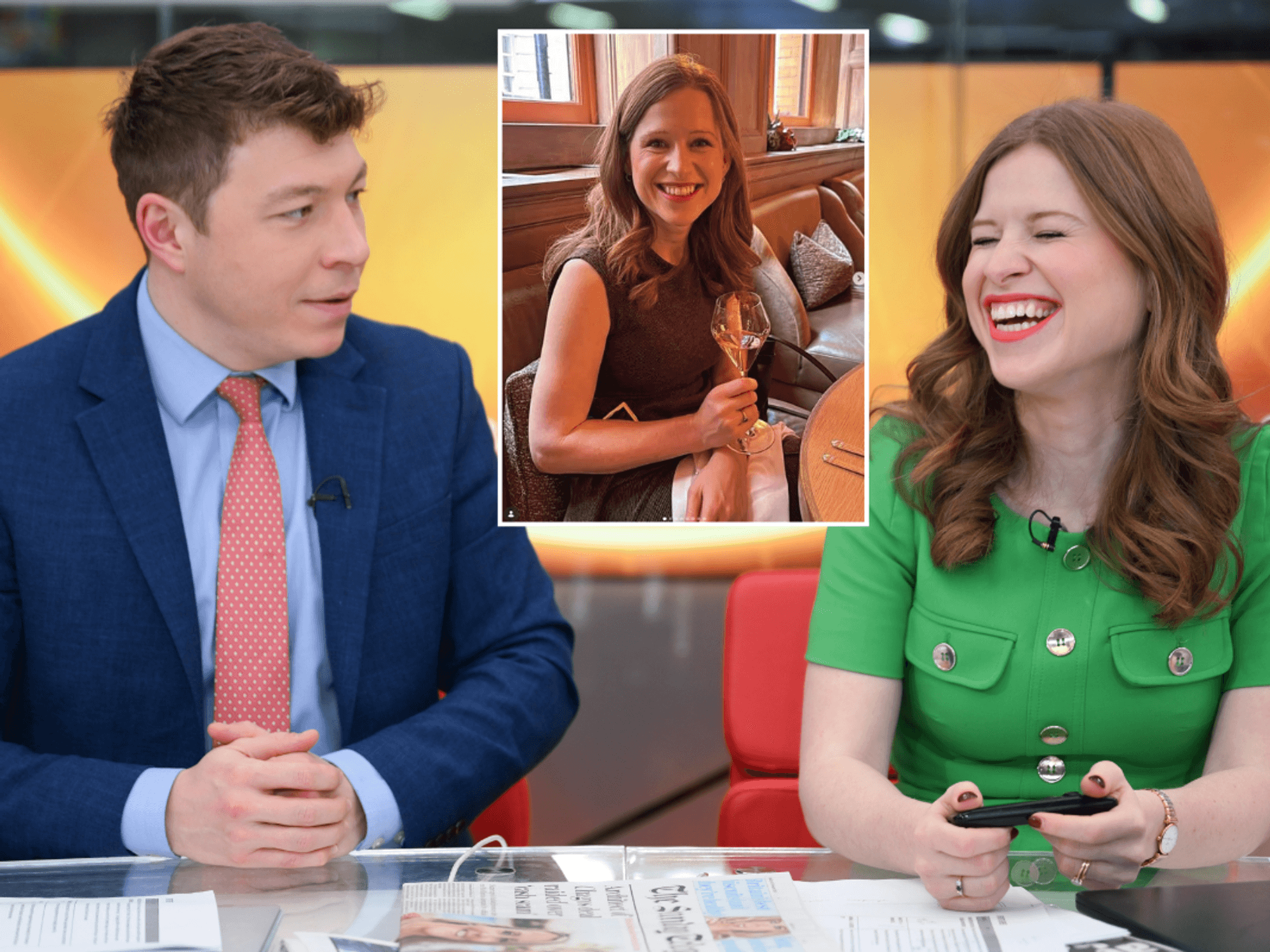 Emily Carver and Patrick Christys delight fans as GB News pair share peek at first Valentine's Da...